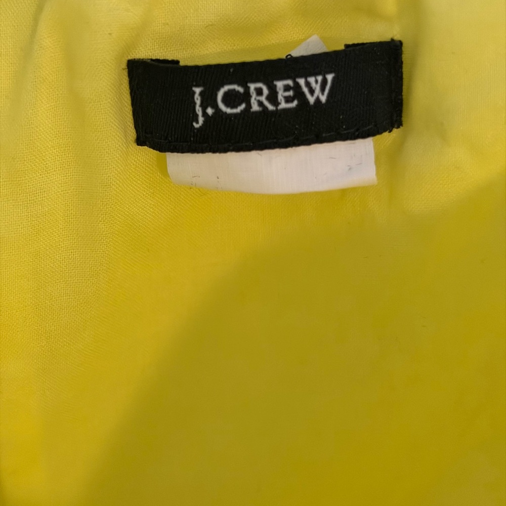 J. Crew Strapless Yellow Dress - Picture 3 of 6